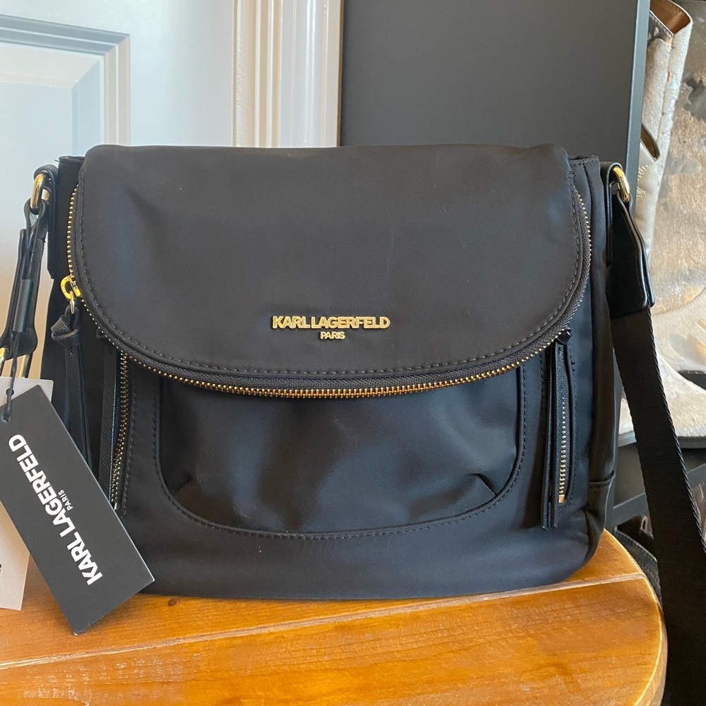 Karl Lagerfeld crossbody bag.